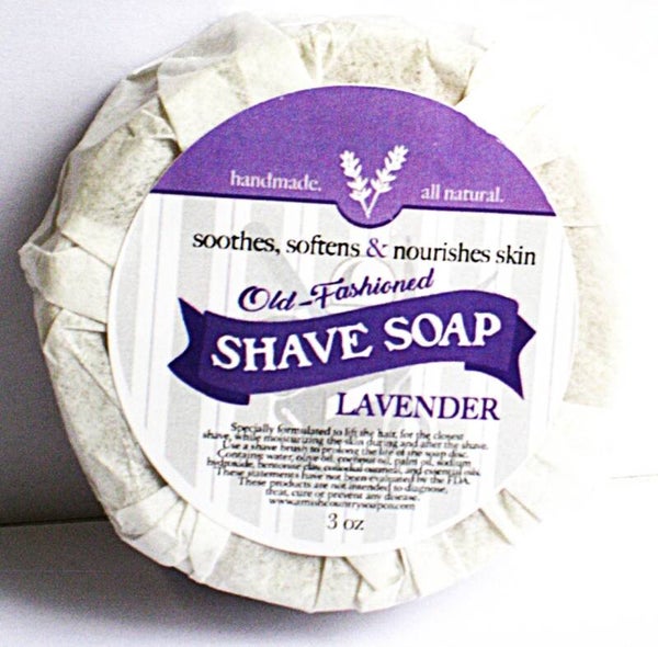 Amish Traditionele Natuurlijke scheerzeep 85 gram