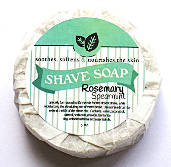 Amish Rozemarijn Spearmint Scheerzeep 100 gram