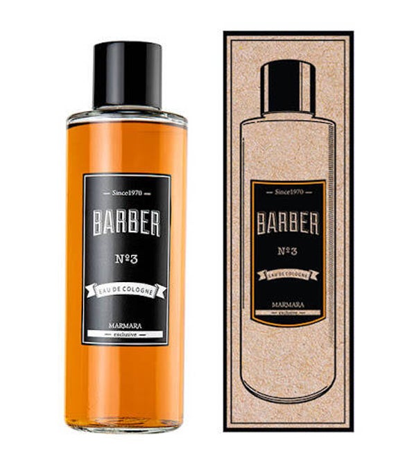 Barber Marmara No.3 Eau de Cologne Ice Water-500ml.Glas.