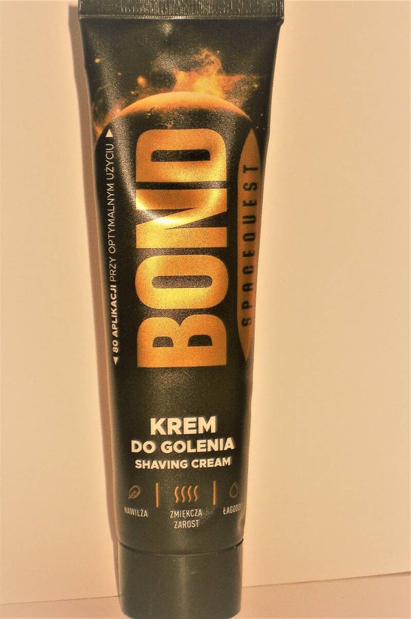 Bond Spacequest verzachtende scheercréme tube 100ml.Anti irritatie.