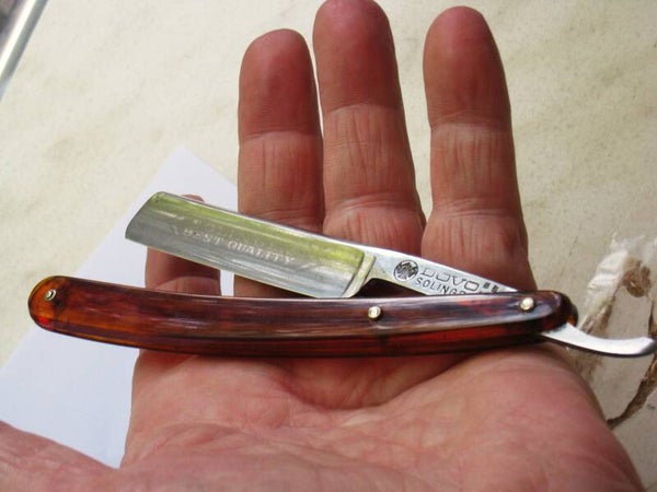 Klassiek gebruikte  Dovo 4/8 (16mm) scheermes Solingen-jaren 50