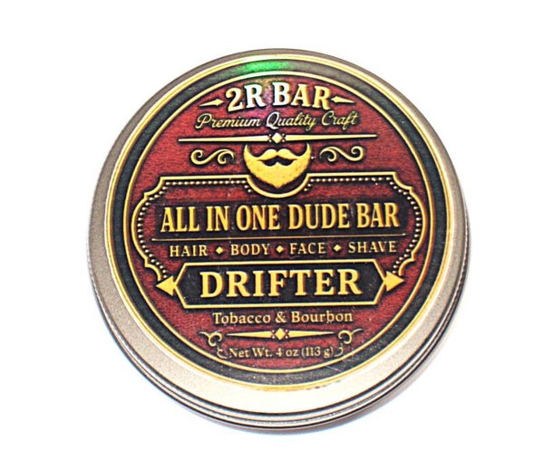 Alles in een Dude Bar  ,,Drifter,, Tobacco&Bourbon 113 gram