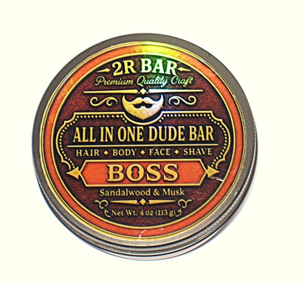 Alles in een Dude 2R Bar Sandalwood&Musk-113 gram