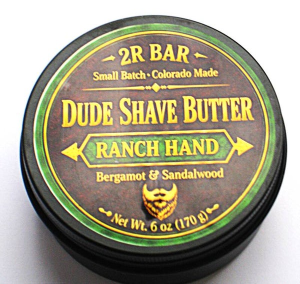 Dude Ranch Hand -Bergamot&Sandalwood Scheerboter 170 gram