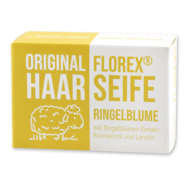 Florex biologische Goudsbloem shampoo bar  met schapenmelk-100gram-