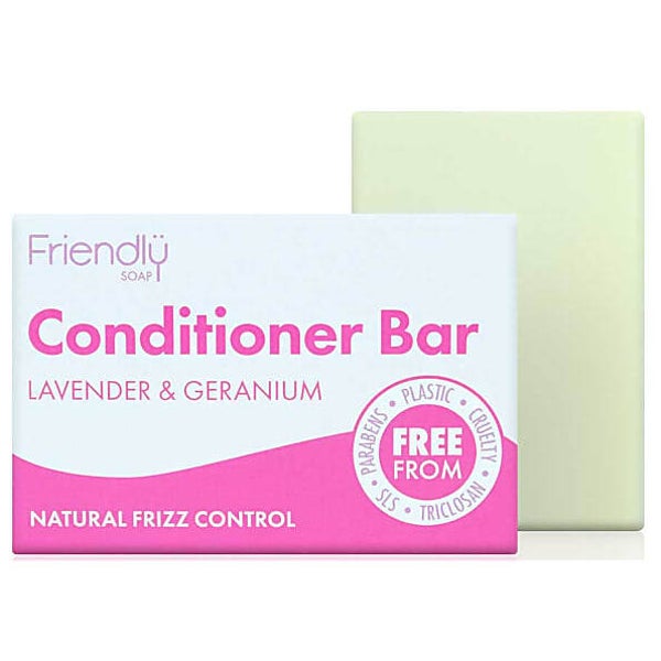 Friendly Conditioner Bar Lavendel&Geranium 90 gram.