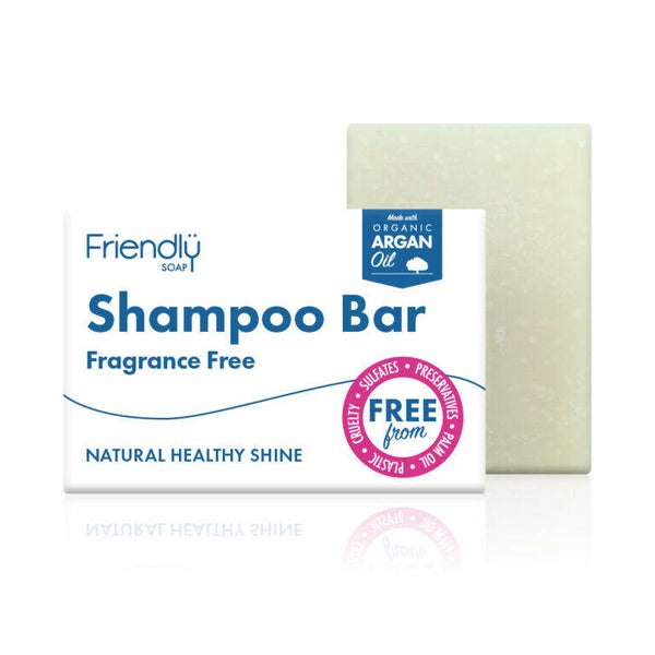 Friendly Shampoo Bar Geur&Kleurstoffenvrije shampoo bar-95 gram.