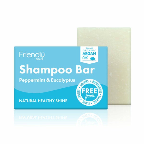 Friendly Vega Palmolievrije Peppermint&Eucalyptus shampoo bar-95 gram