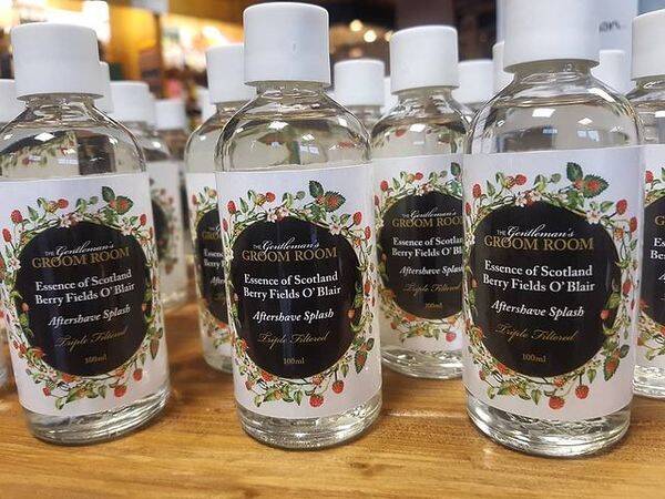 Groom Room Special Edition Berry Fields O'Blair Aftershave 100ml.