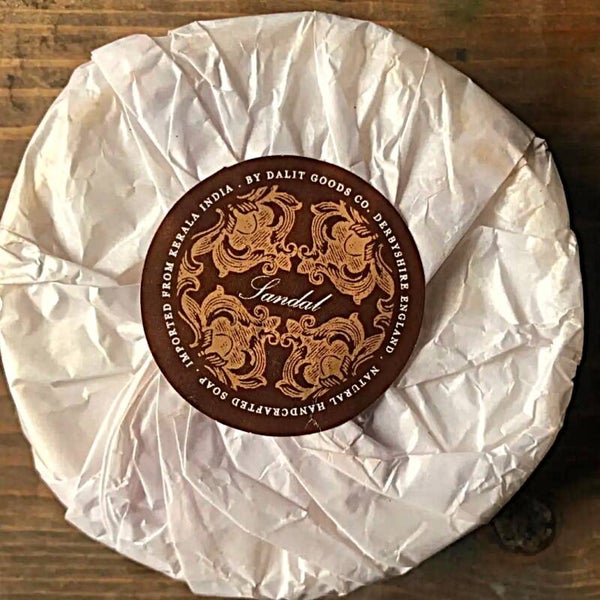 Dalit,s Handgemaakte Vegan natuurlijk Sandalwood scheerzeep 100 gram