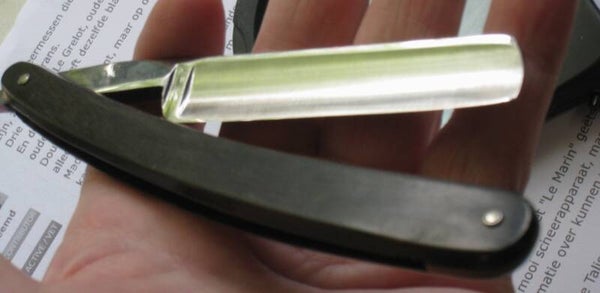 Klassiek gebruikt Jacob Holzer rasoir Francias Evide Sonnants 5/8 mes.