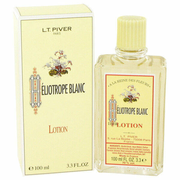 L.t Piver Heliotrope Blanc lotion Eau de Toilette 100ml