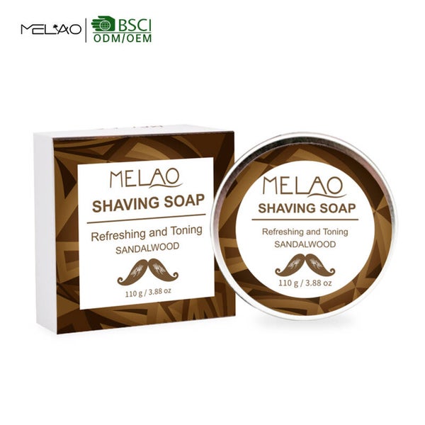 Melao Sandalwood Shaving Soap 110 gram.