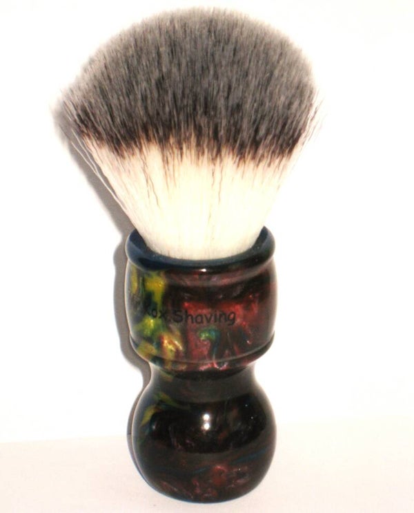 Mr.Kox Lava 24 mm Synthetische scheerkwast met hars handgreep.