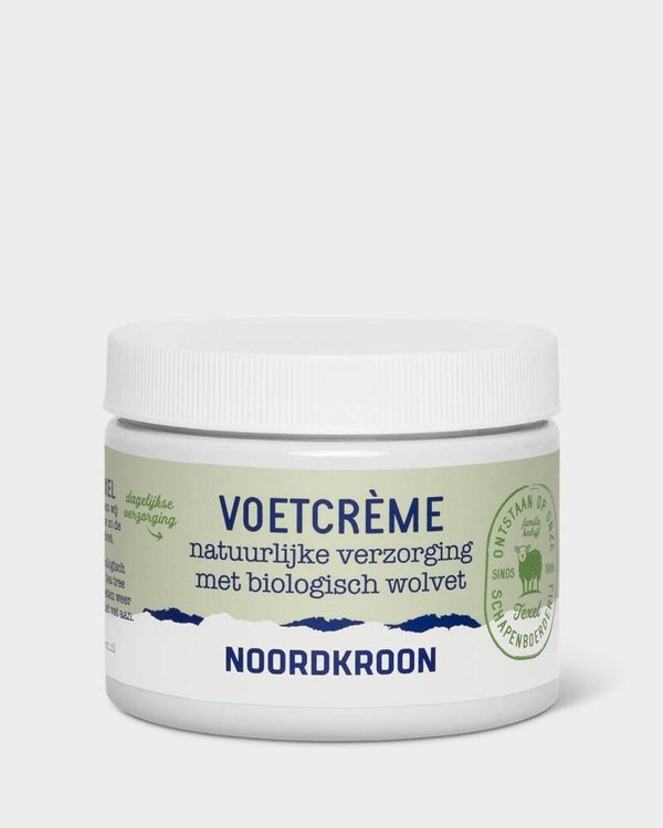 Noordkroon Biologische wolvet voetcréme 350ml