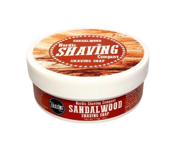 Nordic Shaving Company Sandelhout scheerzeep 114 gram