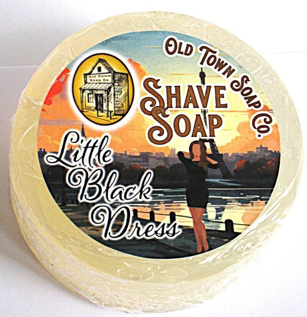 Old Town Little Black Dress scheerzeep puck 140 gram-vega
