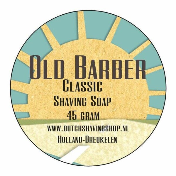 Old Barber Classics Shaving Soap in blikje van 45 gram.