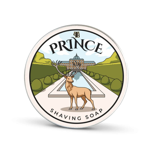 The Personal Barber Prince scheerzeep in blik-100 gram