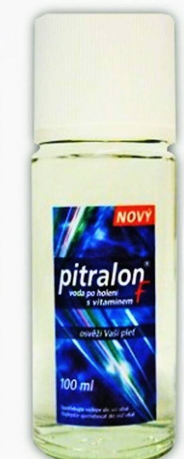 Pitralon F after shave in glas 100ml- Tjechische versie