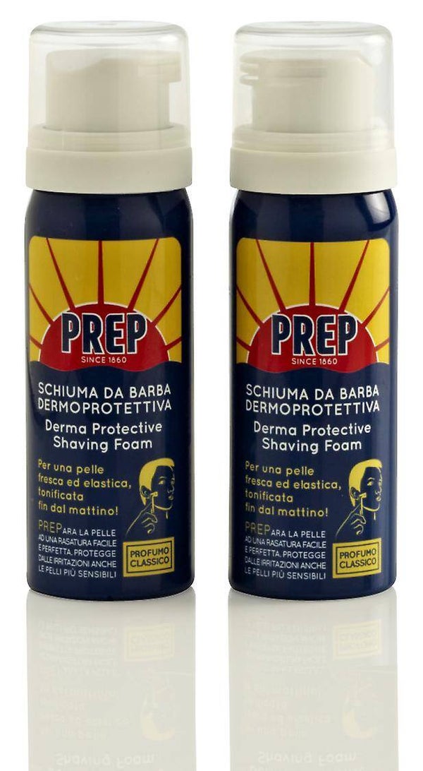 Prep Scheerschuim 2 x 50ml voor op vakantie.