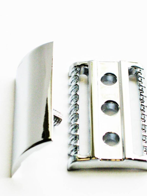 Kox Scheerkop voor dubbelzijdige scheermessen -Open Kam-NO.2