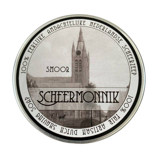 Scheermonnik ,,Smoor,, vega scheerzeep 75 gram