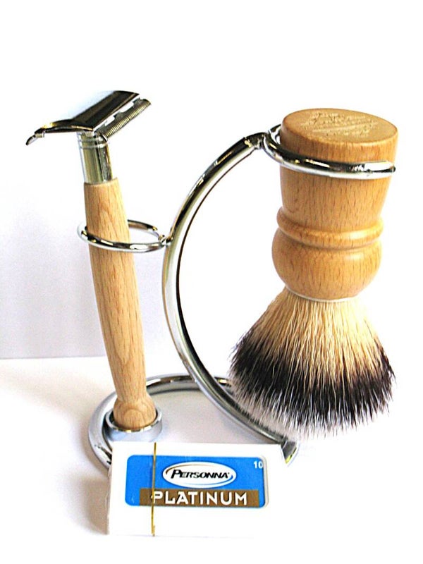 Scheerset 4 delig Beukenhout -No.338