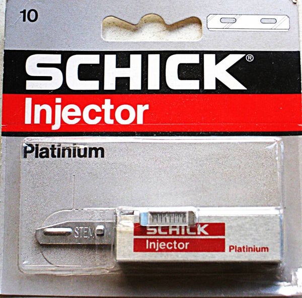 Old Stock Schick Injector scheermesjes 10 stuks.
