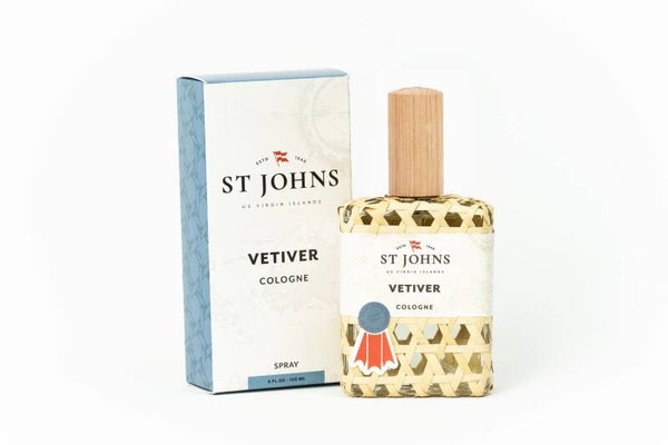 St.Johns Vetiver Eau de Cologne-120ml-4.oz.