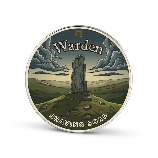 The Personal Barber Warden scheerzeep 100 gram in blik.