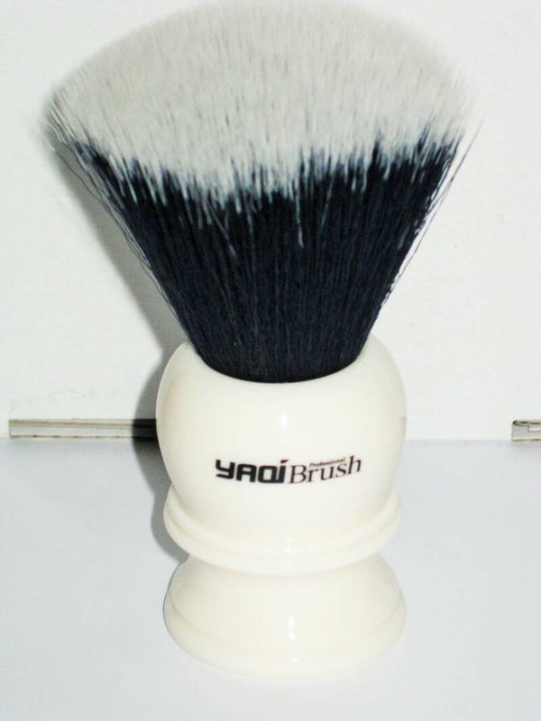 Yaqi White Resin 22 mm Fiber scheerkwast-Vlak Toxedo.