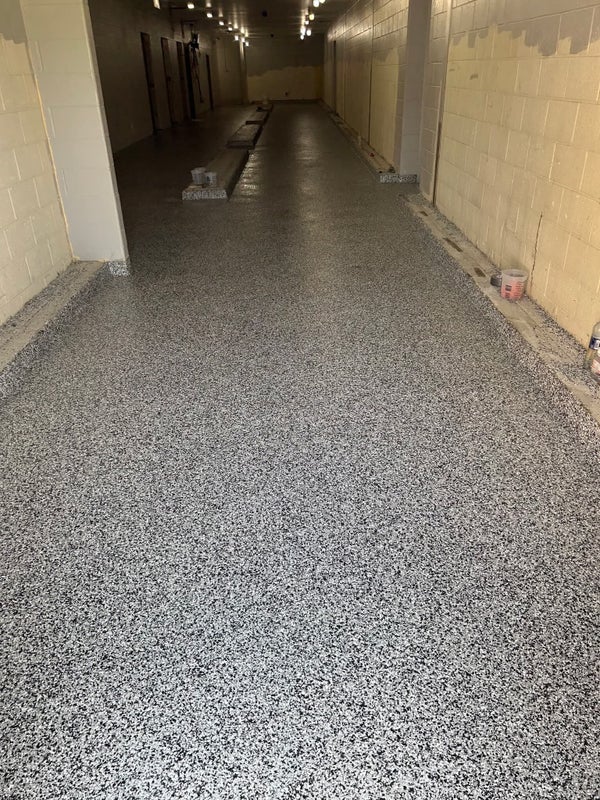Flake epoxy floor by ProResin Flooring Solutions