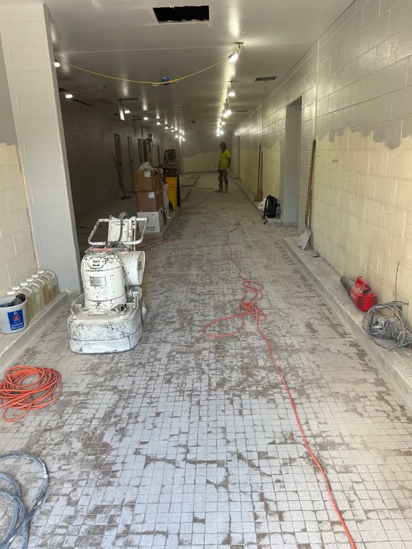 Concrete surface preparation by ProResin