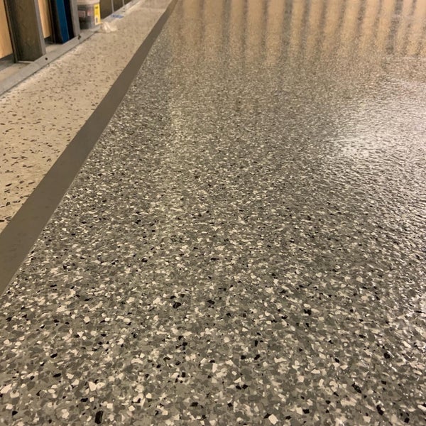 Flake epoxy floor by ProResin Flooring Solutions