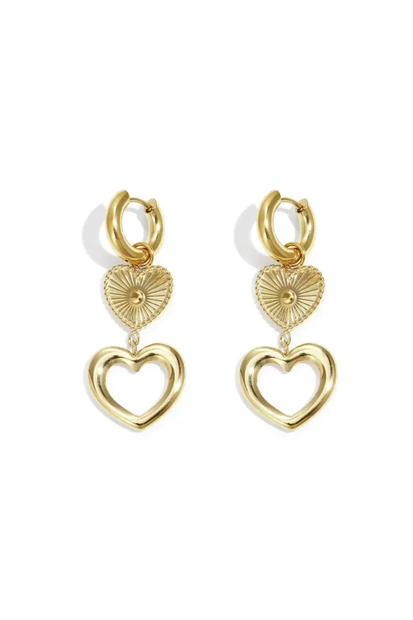 Bella Heart oorbellen