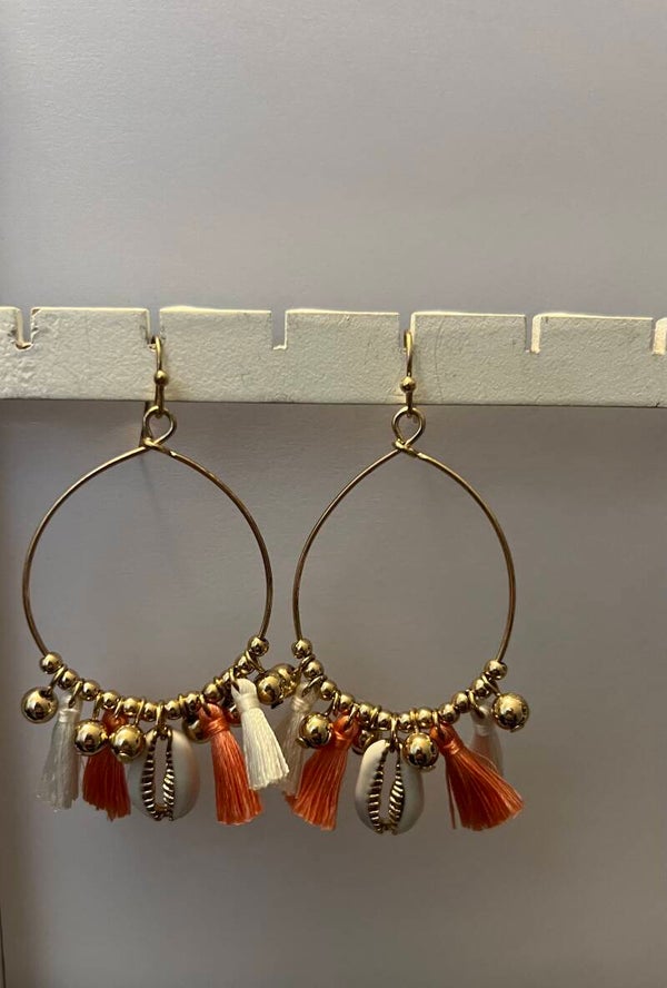 Oorbellen hangers goud