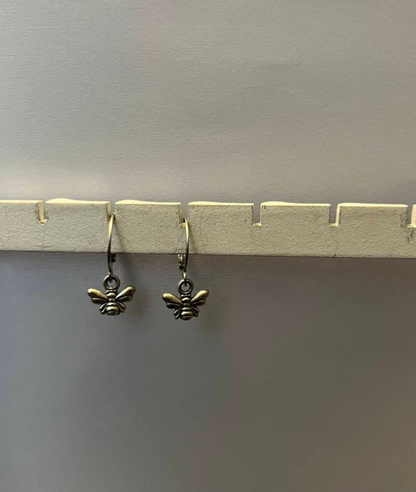 Bij oorbellen zilver