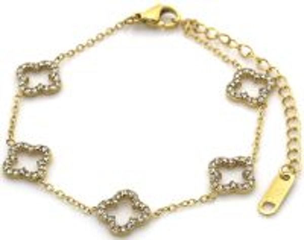 armband met klavers