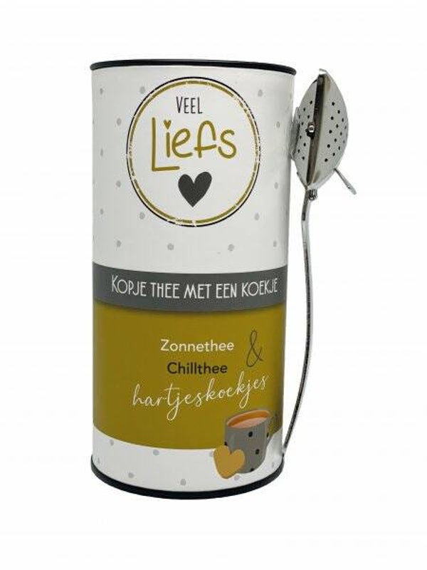 Thee en een koekje - Veel liefs