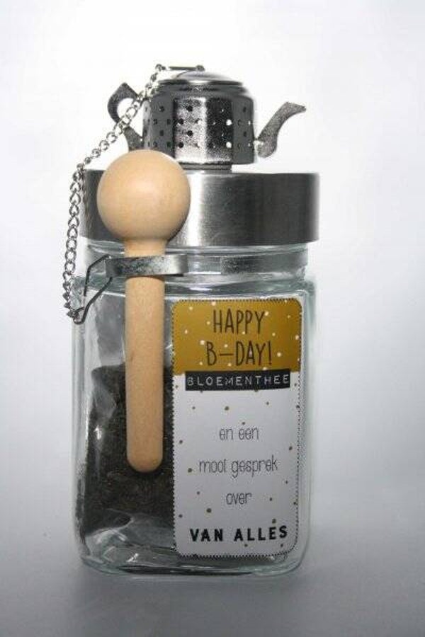 Thee en een mooi gesprek - happy B-day