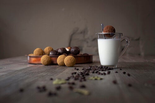 chocobol voor warme chocolademelk