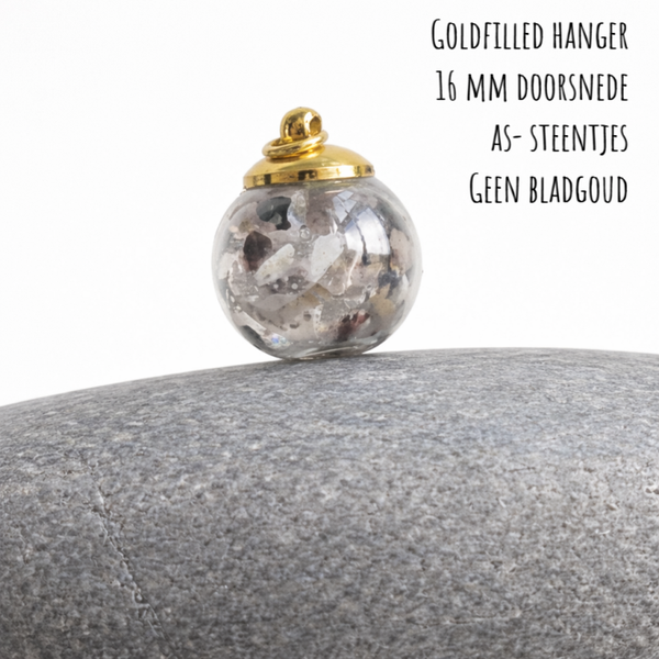 Goldfilled as-hanger 16 mm