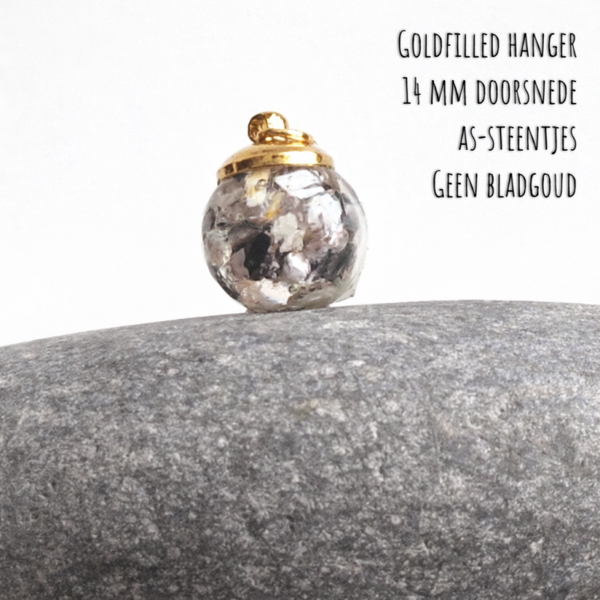Goldfilled as-hanger 14 mm