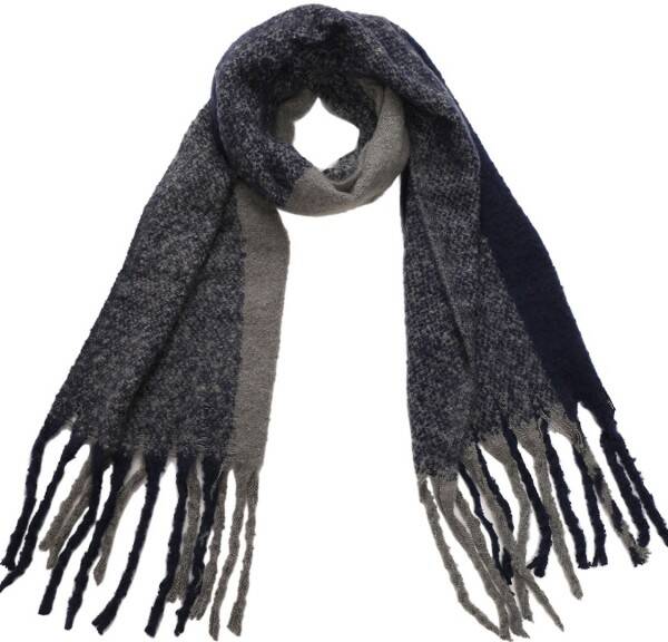 Winter sjaal Tessa - Blauw
