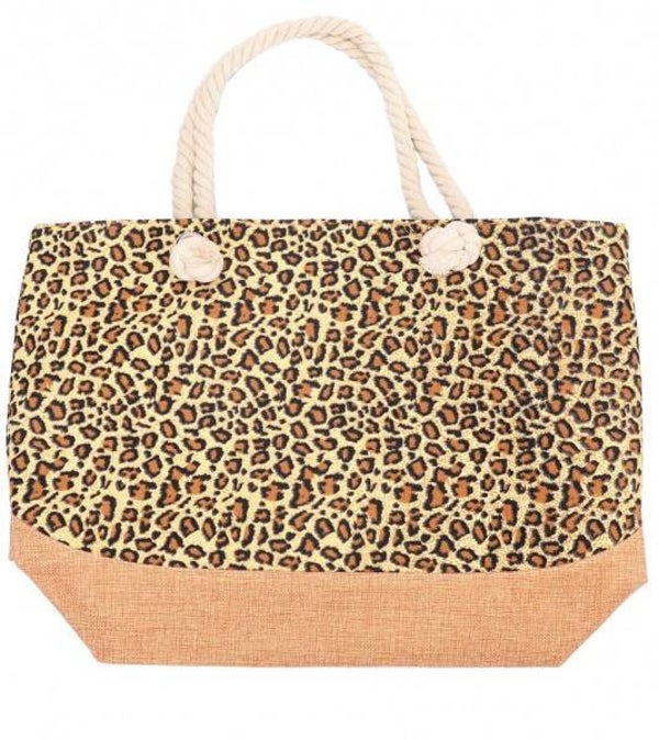 Strandtas / Shopper - Bruin