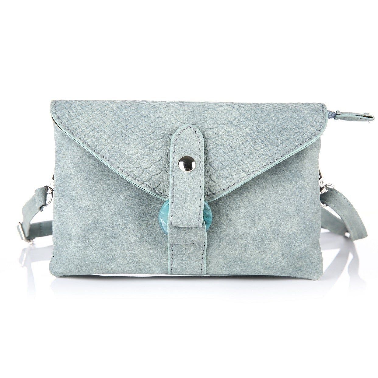 Telefoontasje / Crossbody tasje - Zachtgroen