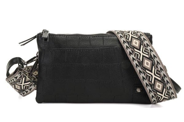 Schoudertasje / Crossbody tasje Sheffield - Zwart