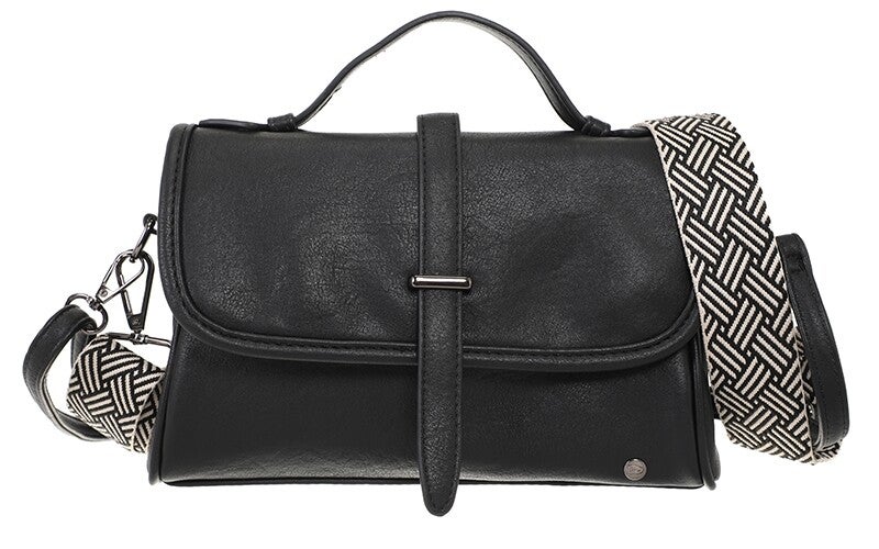 Zwart schoudertas / crossbody tas El Monte