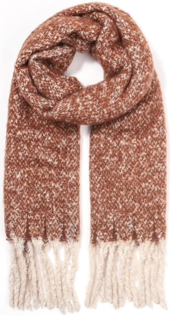 Winter sjaal Celine - Cognac